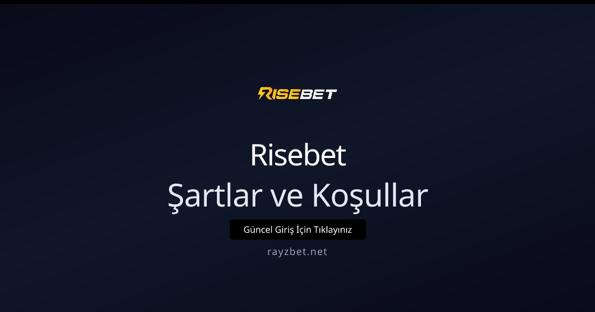 Şartlar ve Koşullar